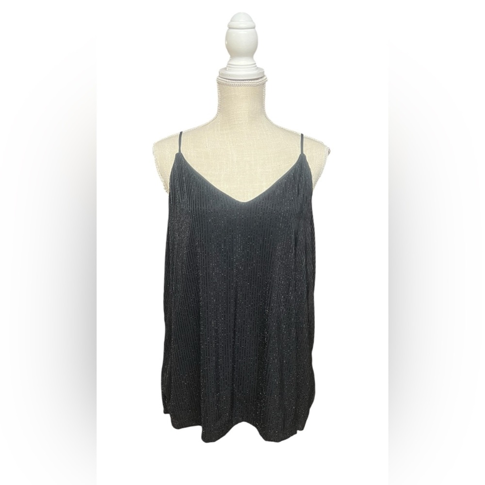 New! Calvin Klein black sparkly dressy tank top.